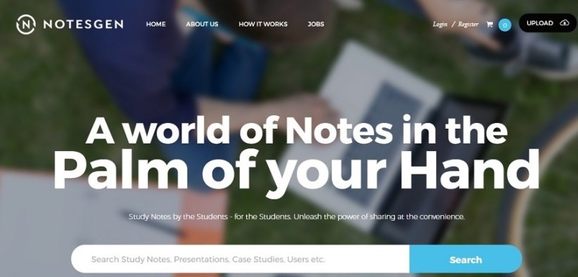 Notesgen - sell class notes online