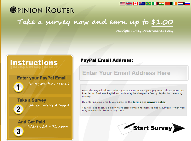 opinionrouter-earning-online