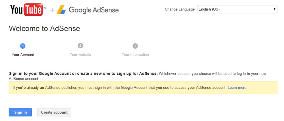 google-adsense-account