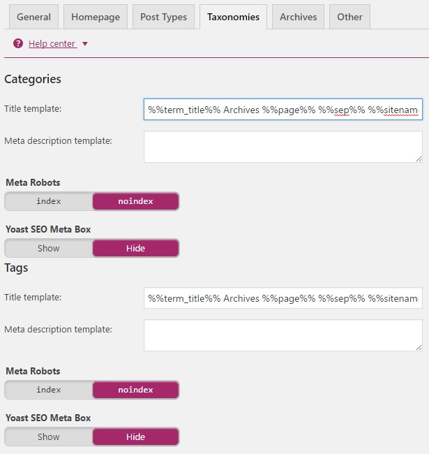 yoast-taxonomy