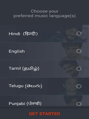 gaana-song-language