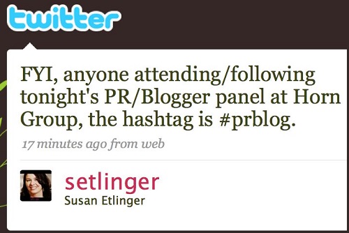 twitter-event-hashtag