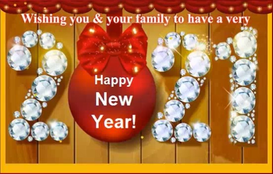 Happy New Year 2021 - Greetings Cards Download 