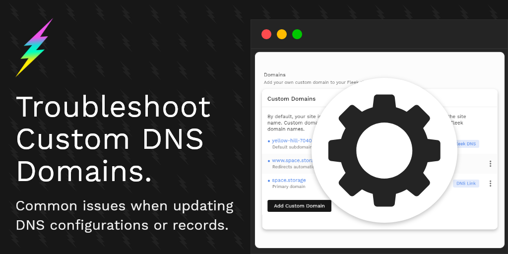 Domain Configuration Issues