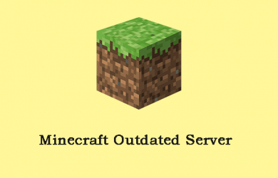 Fix Outdated Server Errors on Minecraft