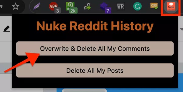 Nuke Reddit History