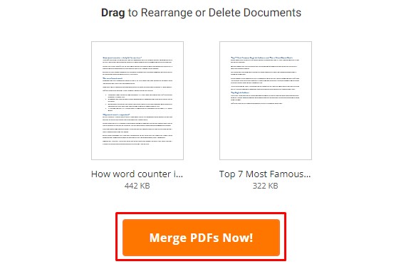 Altomerge Online PDF mergers 3