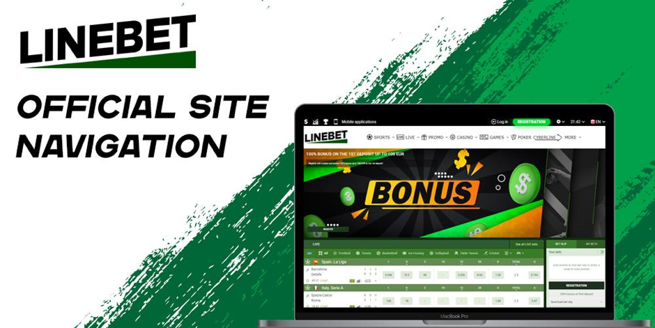 LineBet Official Site Navigation